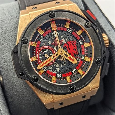 manchester united watch replica|Insider: Hublot King Power 'Red Devil' Manchester United Limited .